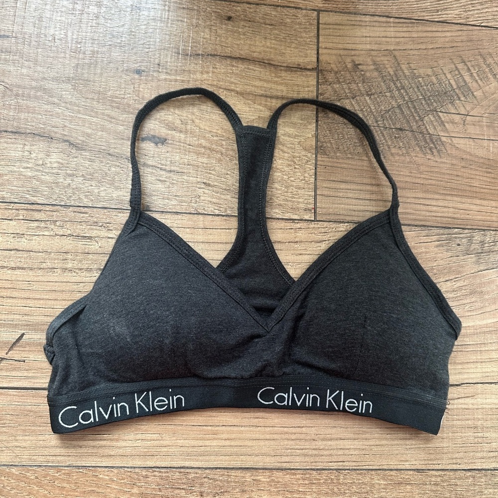 Calvin Klein Women's Grey Bralette